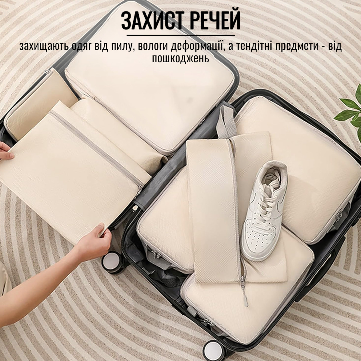 Набір дорожніх сумок-органайзерів Laundry Pouch 8 шт (R37147)