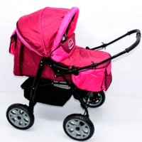 Коляска для детей Viki / 86- C 40 /малиновый