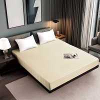 Простынь на резинке KOLOCO 160 х 200+25 см + наволочки 50 х 70 см (38652) Серый