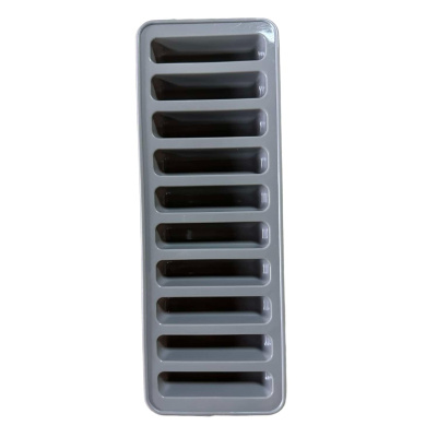 Форма силиконовая для льда, конфет, сосисок и желе Silicone Sausage Maker (10 ST) (Серый)