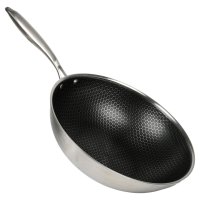 Сковорода WOK Besser с антипригарным покрытием HONEYCOMB 30 см (10385-30)