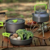 Набор посуды туристический COOKING SET (DS-6018)
