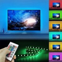 Светодиодная лента 5050 rgb 2 м для фоновой подсветки телевизора