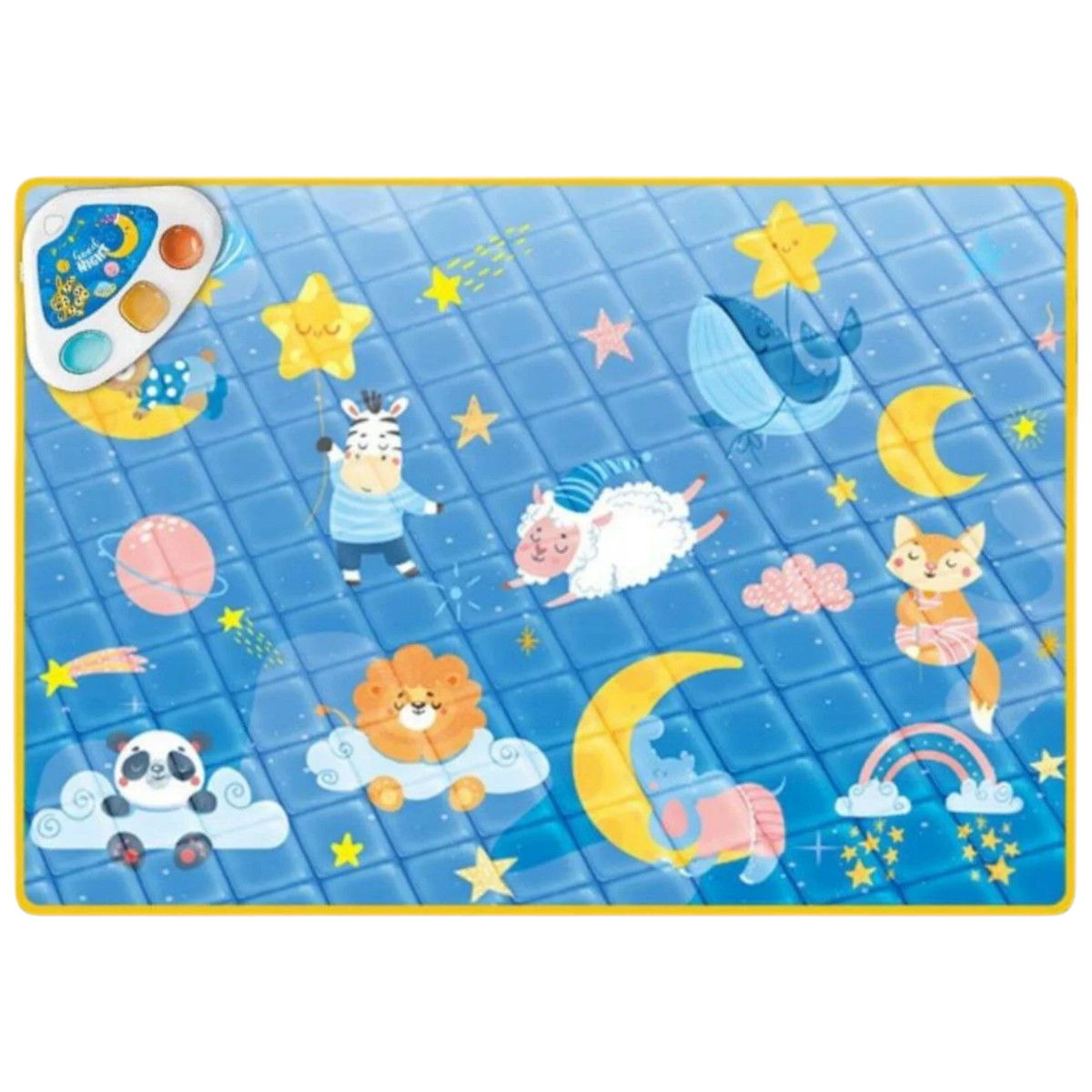 Коврик музыкальный YSGO Baby Play Mat с музыкальной панелью и подсветкой (YS 2609 D)