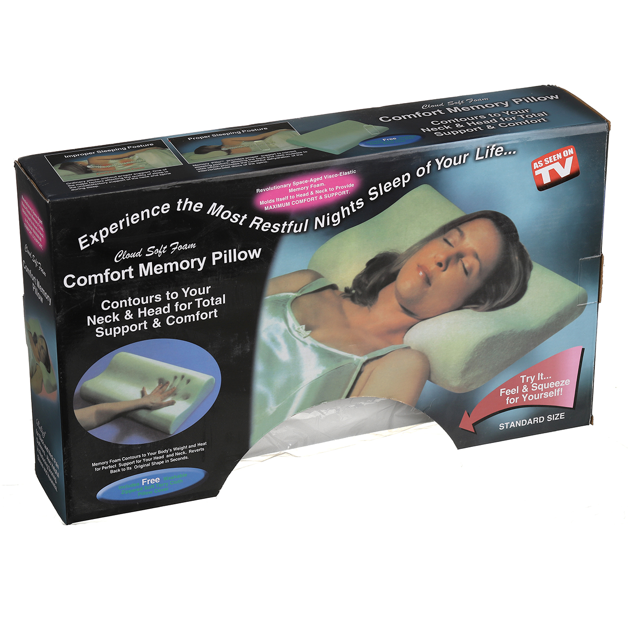 Ортопедическая подушка Memory Pillow (50 MP)