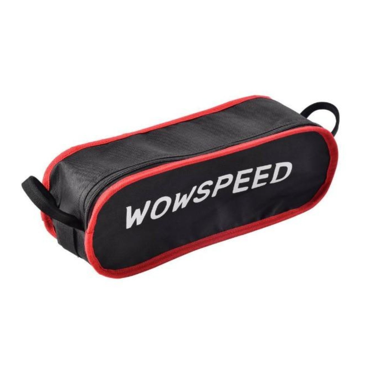 Легке розкладне туристичне крісло WOWSPEED 50 х 50 х 80 см (212 C) Чорний з червоним