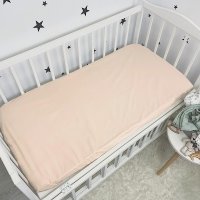 Простынь на резинке детская Bimbo 120 х 60 см (28590) Бежевый