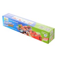 Пакеты с замком Zip-Lock Zipper Bag для хранения продуктов 30 х 26 см 15 шт (R98225-L)