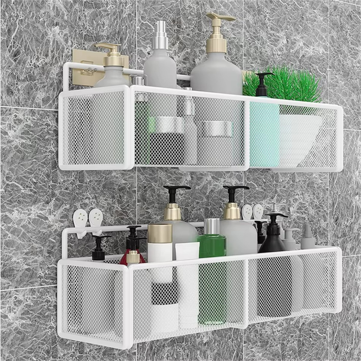Полка настенная Modern Home 29.5 х 13.5 х 13 см (TD01334-M/M50241-M) (Белый)