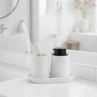 Набор аксессуаров для ванной комнаты A-PLUS 3 предмета (232 BS) Керамика