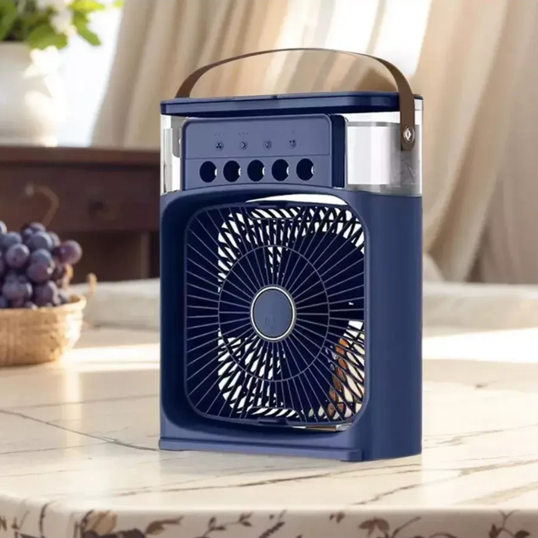 Портативний вентилятор, кондиціонер з водяним охолодженням Air Cooler Fan 4 в 1 (580 AC)
