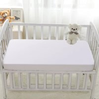 Простынь на резинке детская Bimbo 120 х 60 см (87167) Белый