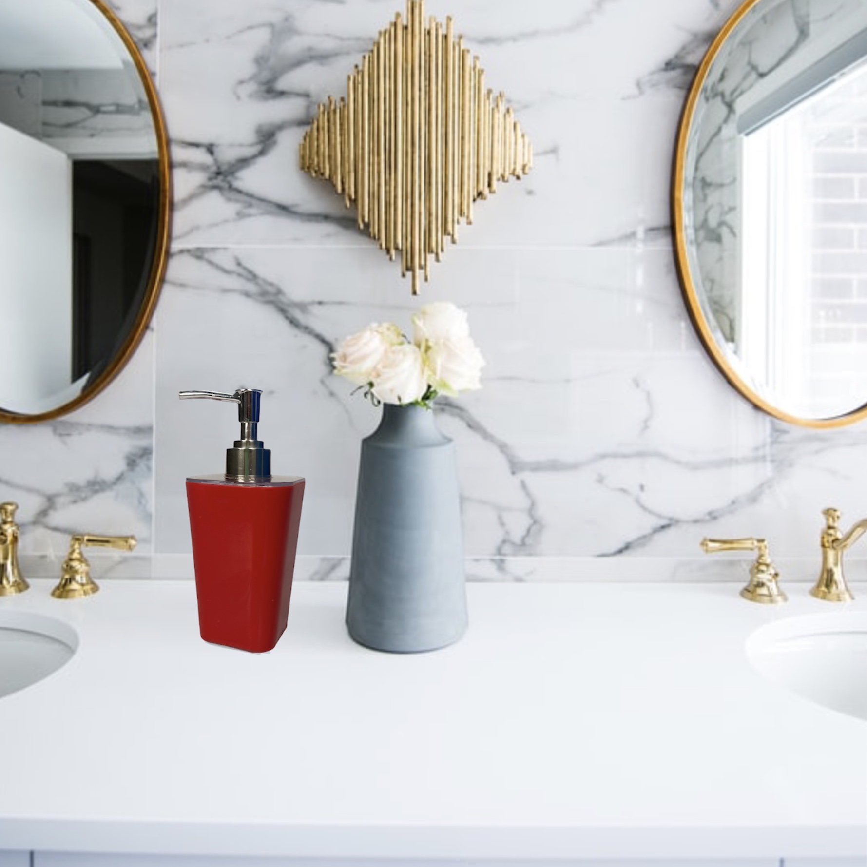 Дозатор для рідкого мила Soap Dispenser (15878-3) Акрил