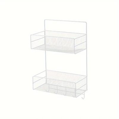 Полка настенная Modern Home 2 яруса 26 х 13 х 42.5 см (TD01335-M/M50245-M) (Белый)