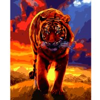 Картина_по_номерам_Тигр_на_закате_40х50_см.jpg