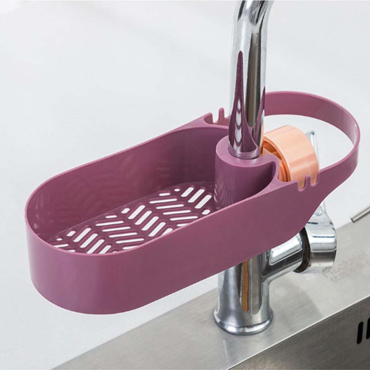 Тримач на кран для мила губки ганчірки Faucet Holder 25 х 9.5 х 5 см (TL00154)