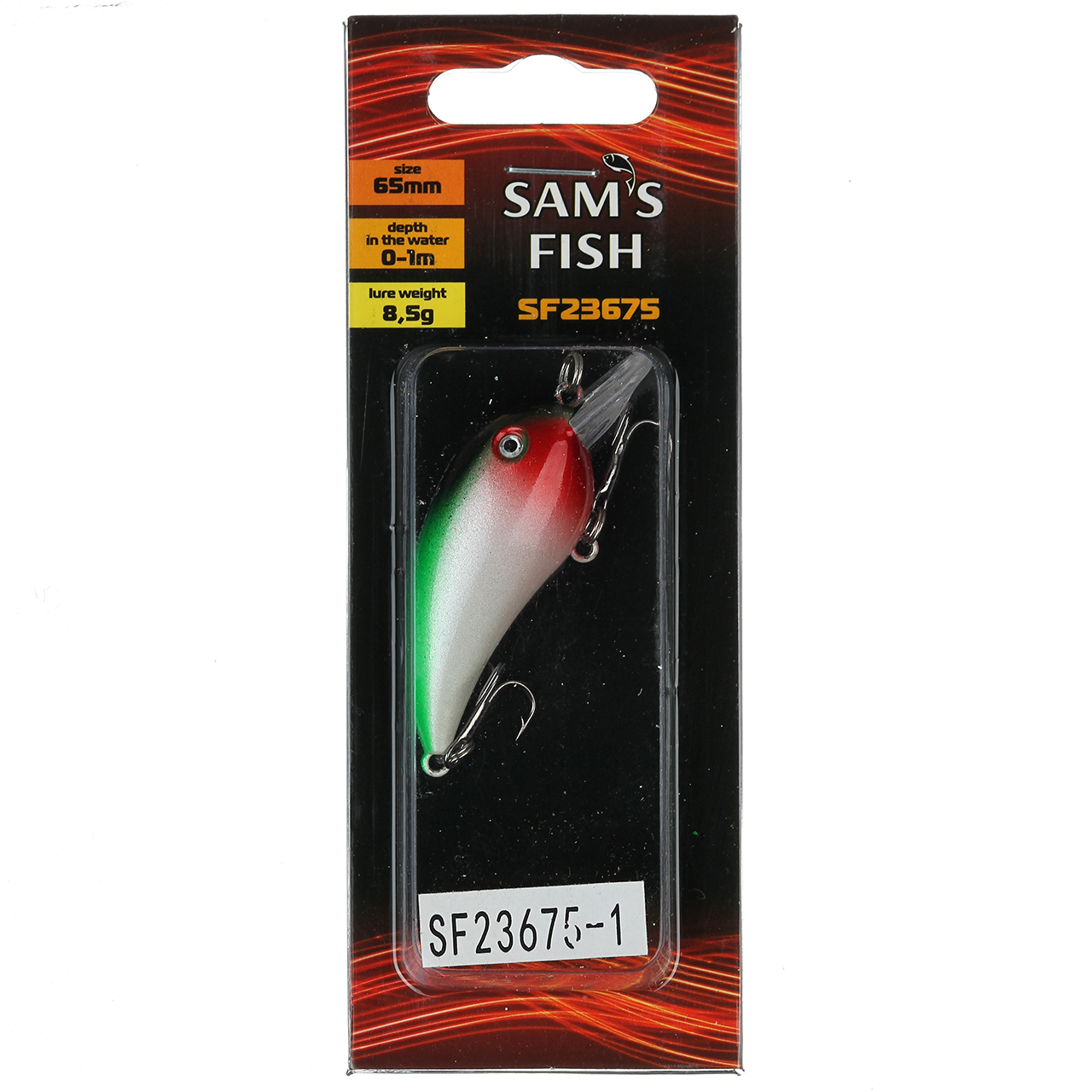 Воблер Sams Fish 65 мм (SF23675-1)