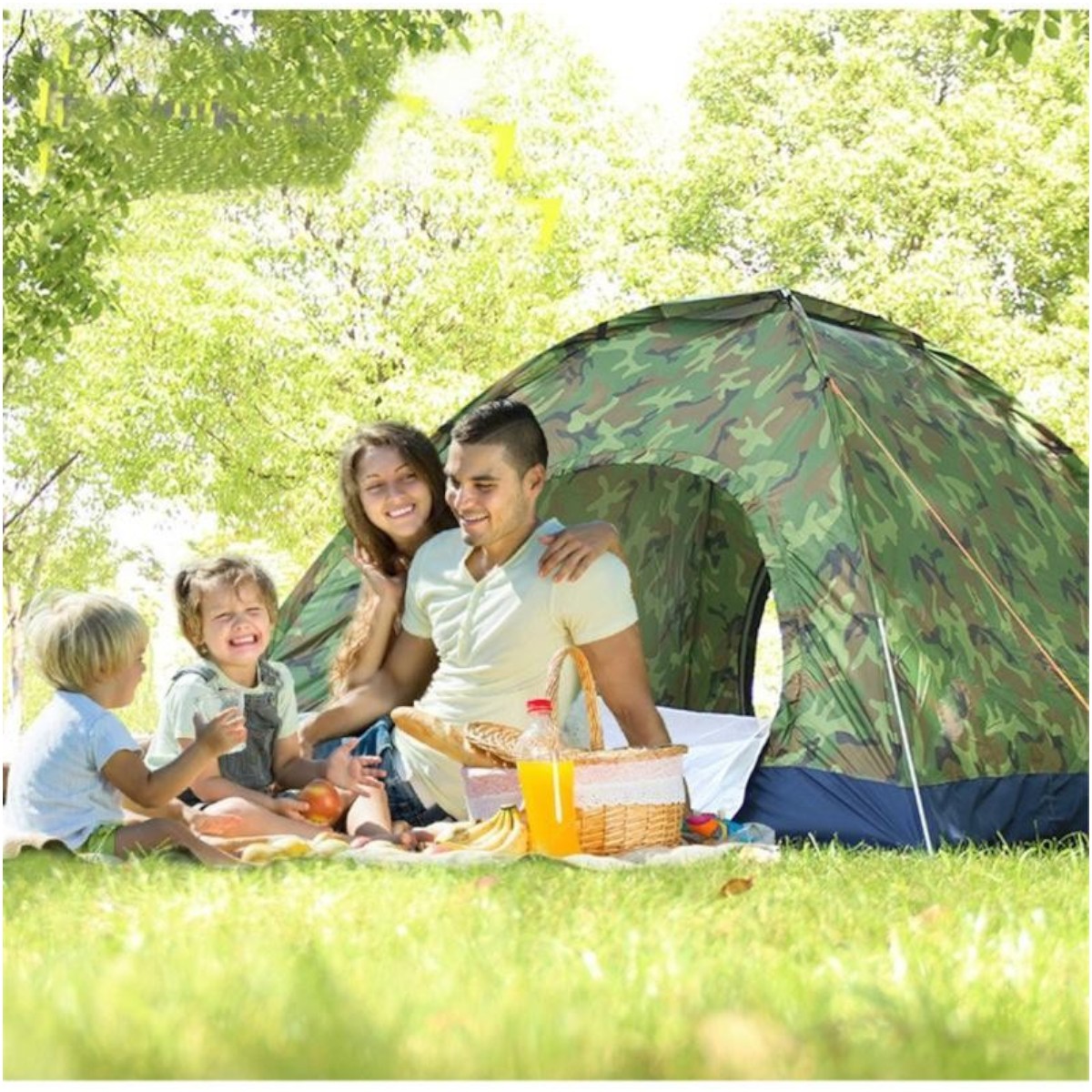 Намет чотиримісна Yibo Huwai Tent 200 х 200 х 135 см (17758)