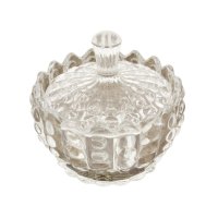 Конфетница-сахарница DOYALEX GLASS (2155) Стеклянная