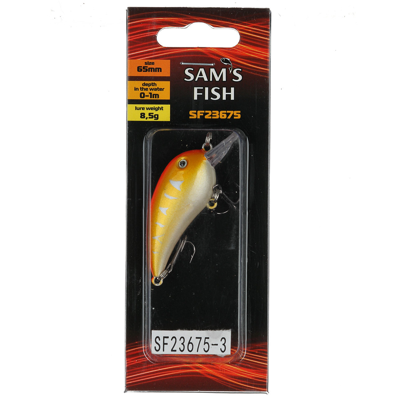 Воблер Sams Fish 65 мм (SF23675-3)