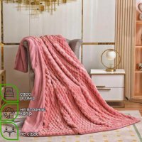 Плед покрывало Евро овчина Colorful Home 200 х 220 см (36973) Молочный