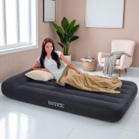 Надувная велюр кровать Intex 191 x 99 x 25 см (64141)
