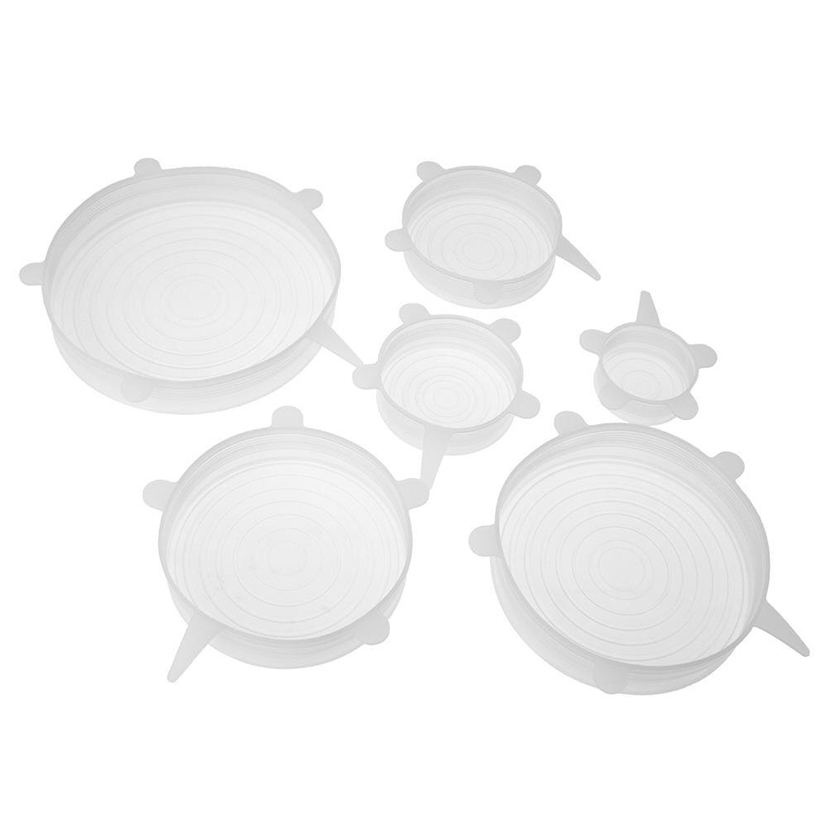Набор силиконовых крышек SILICON CAP 6 шт (06 SL)