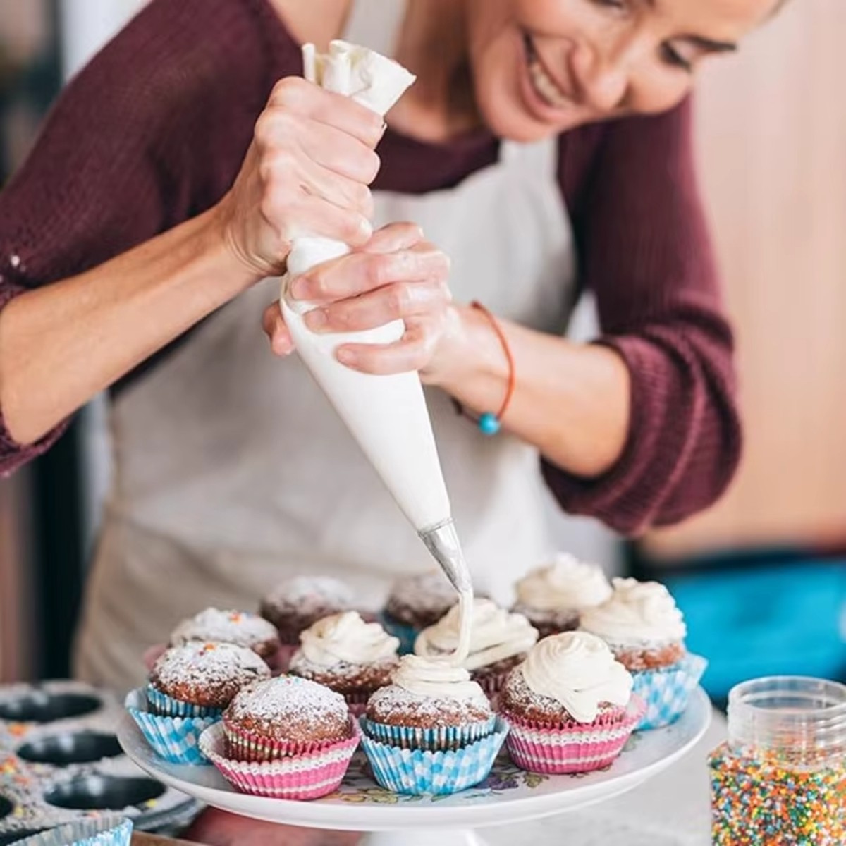 Набір кондитерських насадок для крему Baking Tools 24 шт (24 CD)
