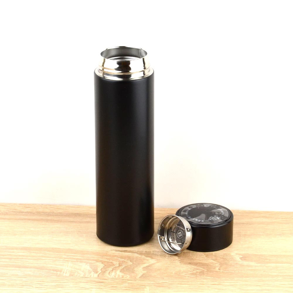 Термос із індикацією BESSER Black 450 мл (MT-3566BL)