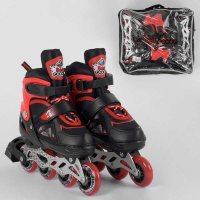 Ролики_8655-М_Best_Roller_размер_34-37_цвет_–_КРАСНЫЙ_(6)_колёса_PU_ПЕРЕДНЕЕ_КОЛЕСО_СВЕТ_в_сумке_d_к
