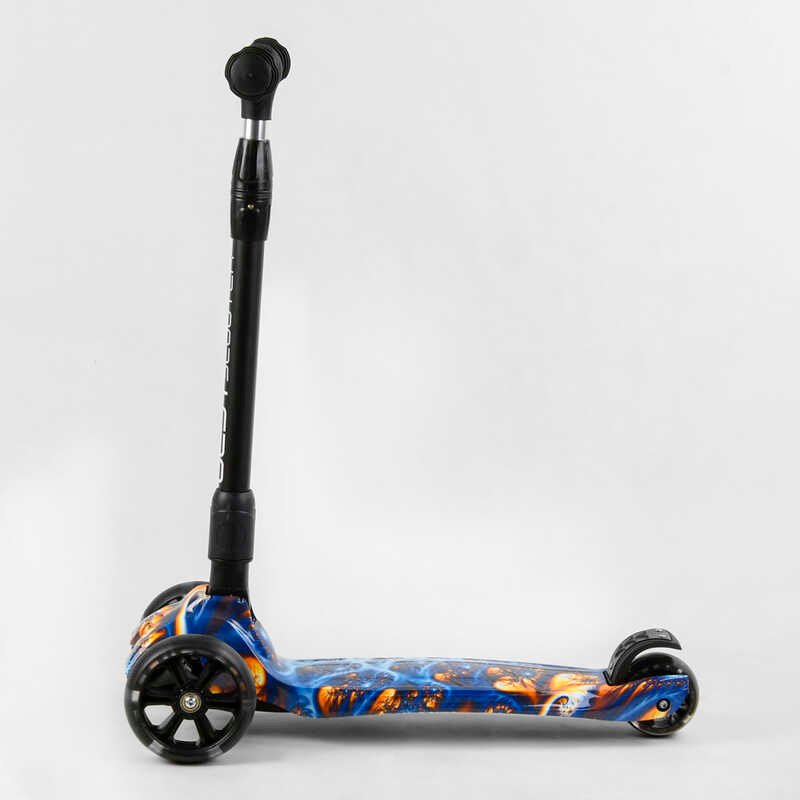 Самокат_трехколесный_Best_Scooter_54-704_MAXI_(6)_складной_алюминиевый_руль_3_колеса_PU_со_светом_пе