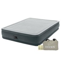 Надувная кровать Intex 64126 с электронасосом 152 x 203 x 46 см