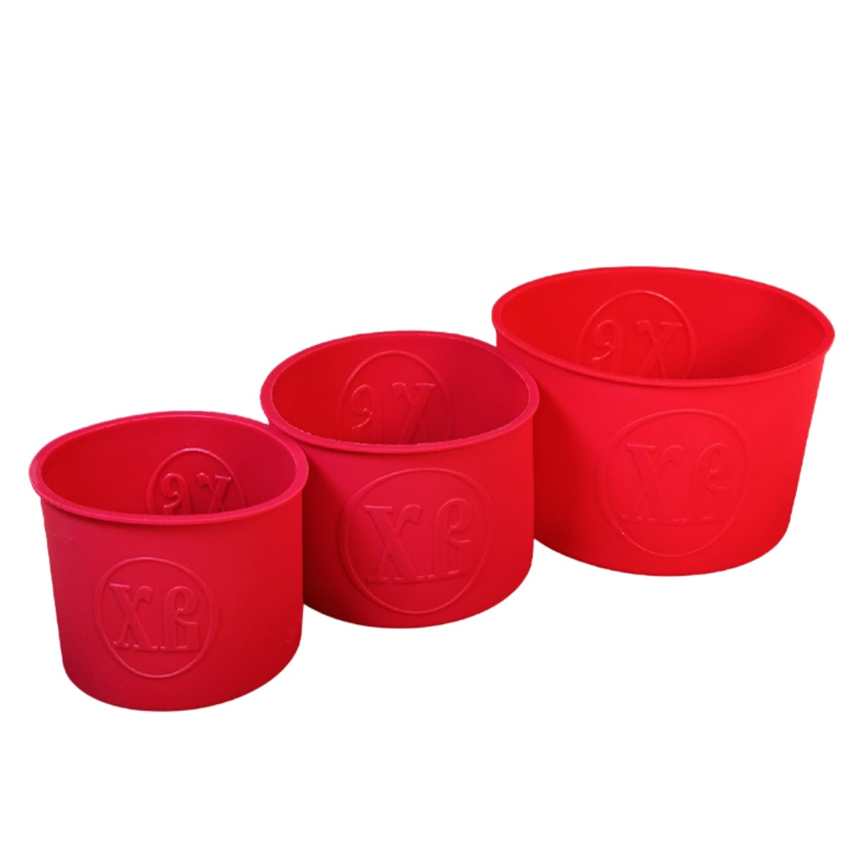 Формы для выпечки пасхи Silicone Baking Molds 3 шт (MH-3823) Силиконовые
