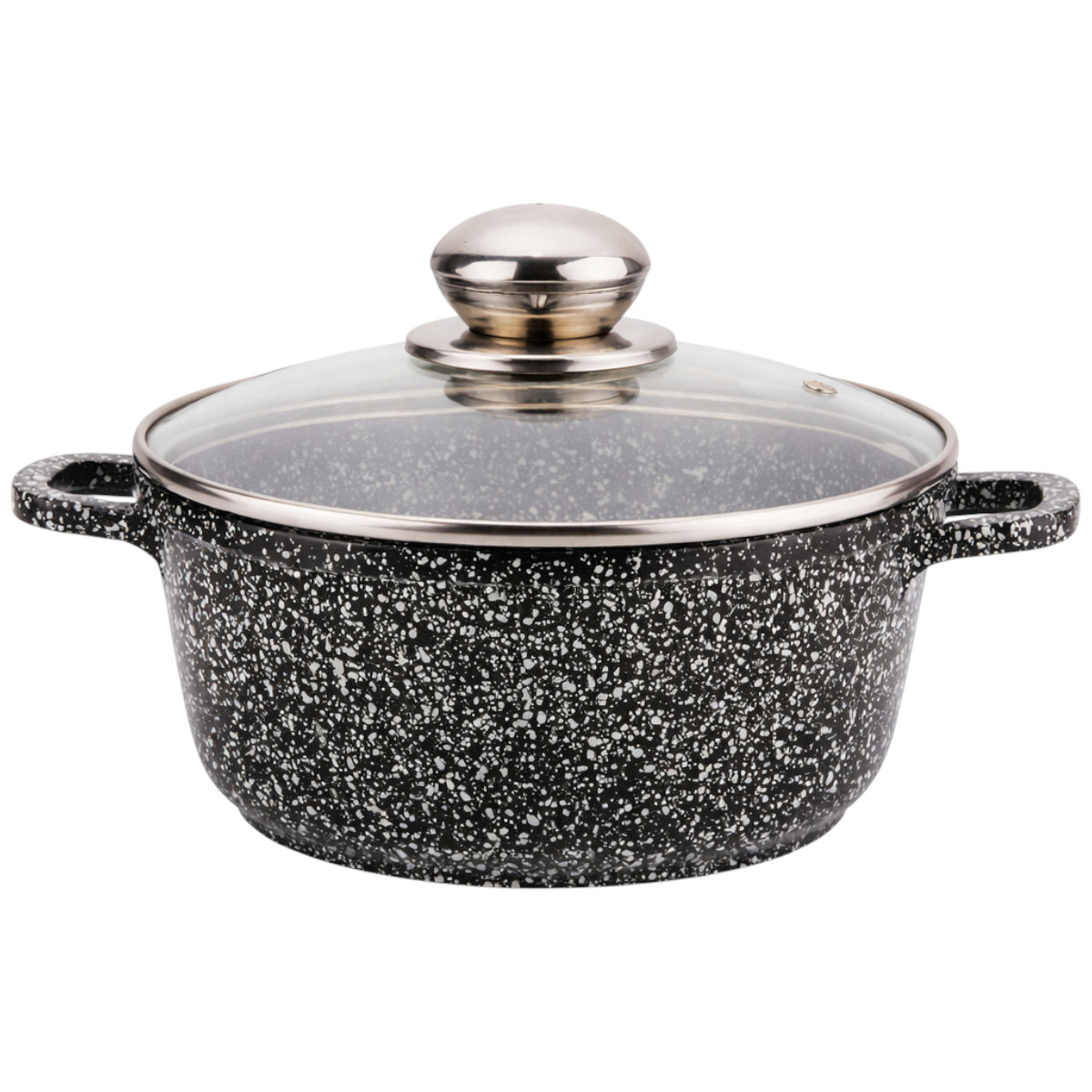 Кастрюля Styleberg 2.2 л (ST-3021) Гранитное покрытие