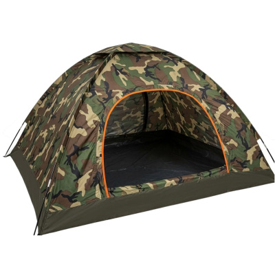 Автораскладная туристическая палатка двухместная Yibo Huwai Tent 200 х 150 х 110 см (2016 T) (Камуфляж )