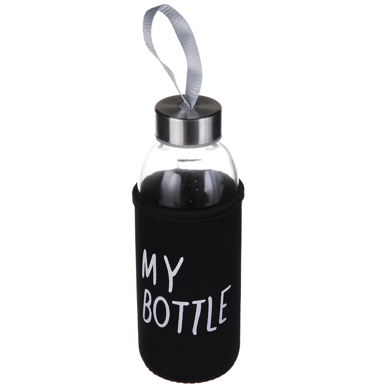 Пляшка для напоїв A-PLUS My Bottle + чохол (400MB) Загартоване скло