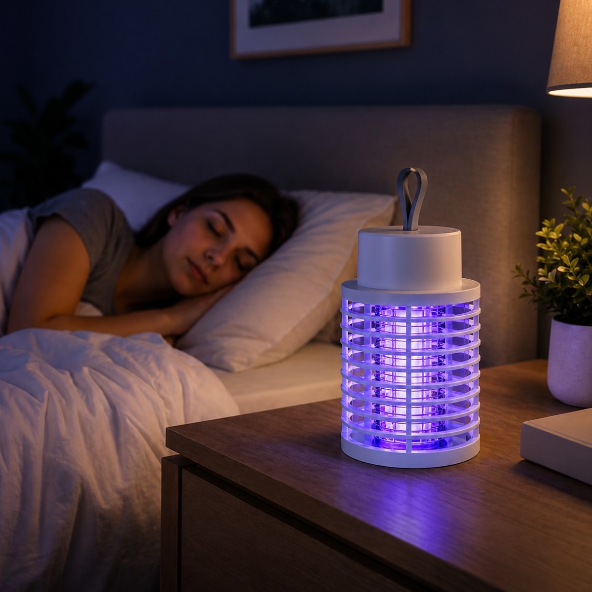 Лампа пастка від комарів Mosquito Killer Lamp знищувач  комарів і комах