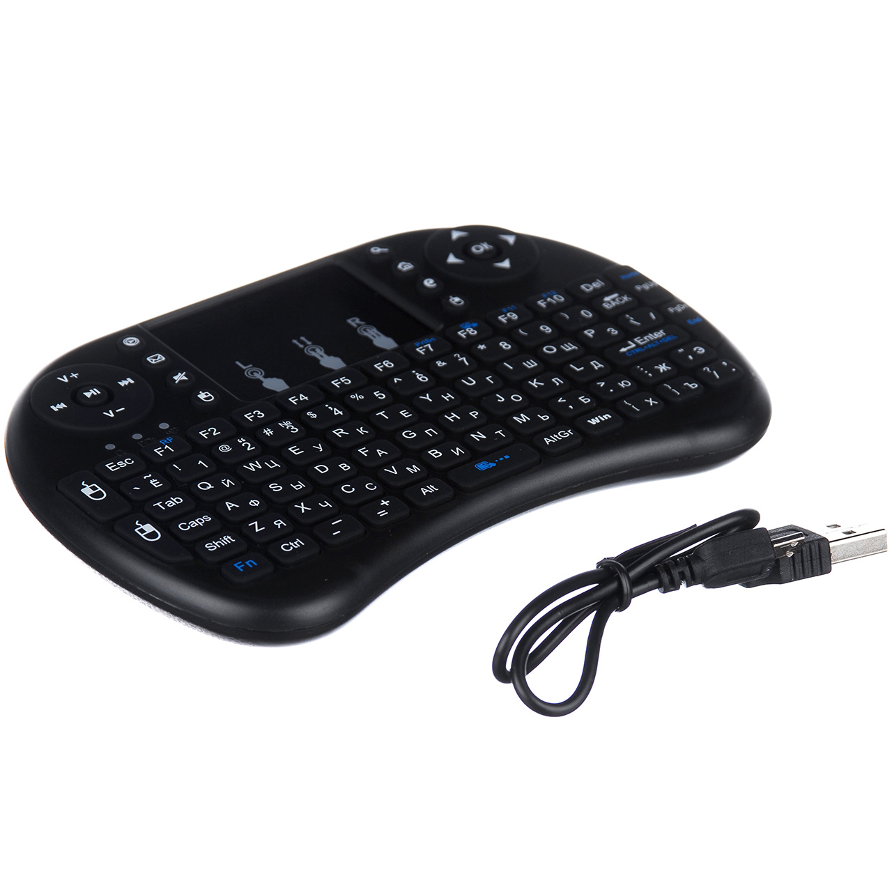 Клавиатура беспроводная KEYBOARD Mini і8 (2231) Англо-Русская раскладка