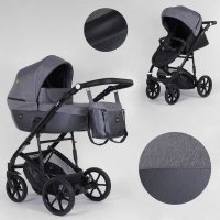 Детская_коляска_2_в_1_Expander_VIVA__V-84622_(1)_цвет_Anthracite_водоотталкивающая_ткань_+_эко-кожа.