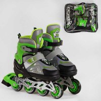 Ролики_80155-L_Best_Roller_размер_38-42_(6)_колёса_PU_ПЕРЕДНЕЕ_КОЛЕСО_СО_СВЕТОМ_в_сумке_d_колес_–_7_