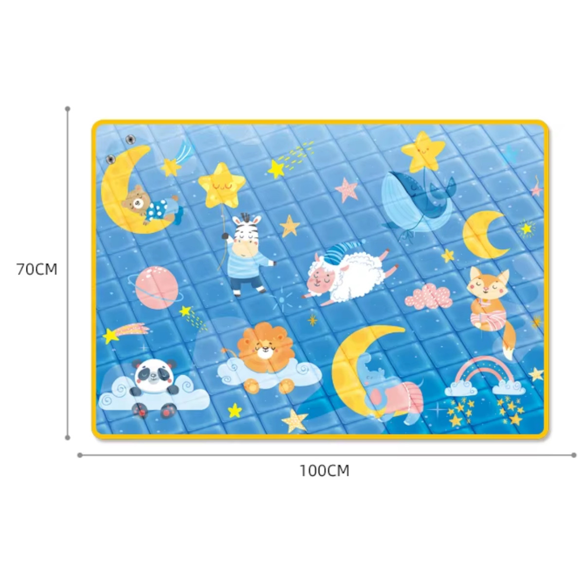 Коврик музыкальный YSGO Baby Play Mat с музыкальной панелью и подсветкой (YS 2609 D)
