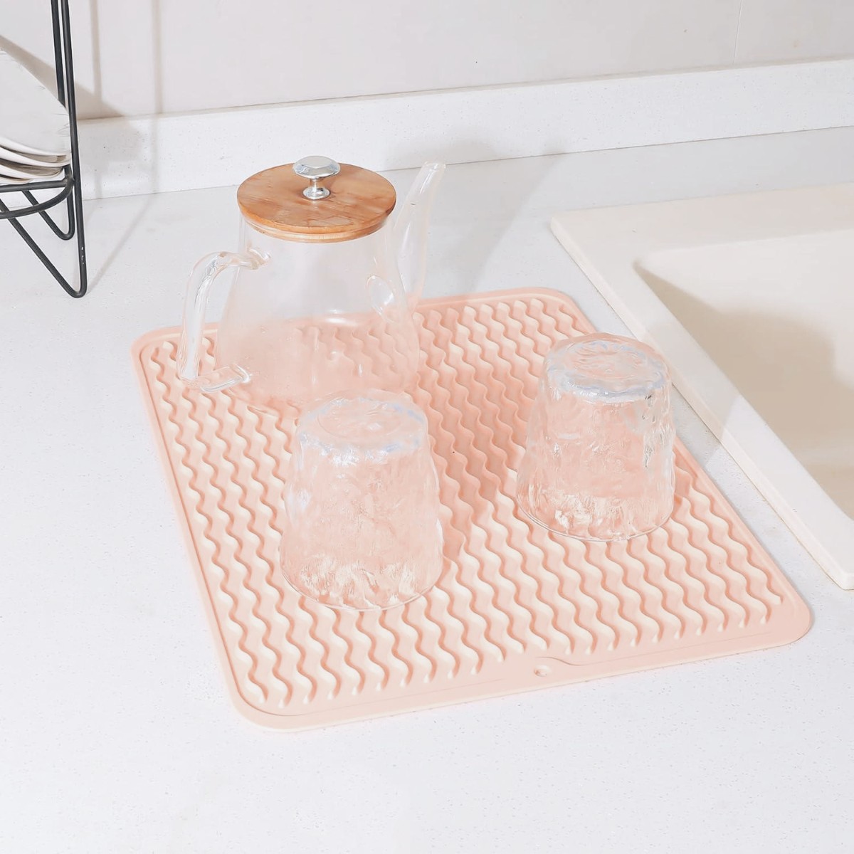 Коврик силиконовый для сушки посуды Silicone Mat 30 х 40 см (179 BM)