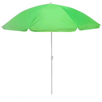 Зонт пляжный серебро с наклоном STENSON Colors 1.8 м (MH-0035) (Зеленый)