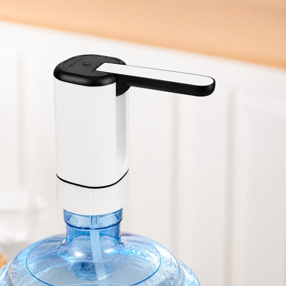 Помпа для воды электрическая со складным носиком Water Dispenser электропомпа для кулера диспенсер 