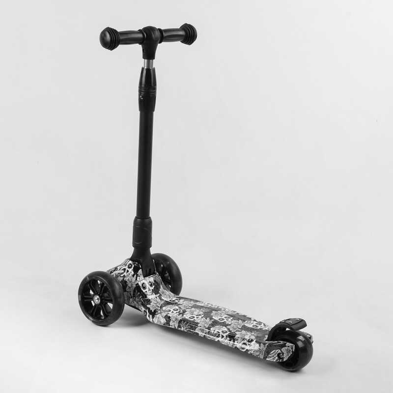 Самокат_трехколесный_Best_Scooter_65-878_MAXI_(6)_складной_алюминиевый_руль_3_колеса_PU_со_светом_пе