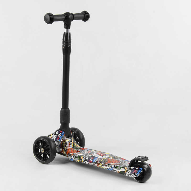 Самокат_трехколесный_Best_Scooter_98-277_MAXI_(6)_складной_алюминиевый_руль_3_колеса_PU_со_светом_пе