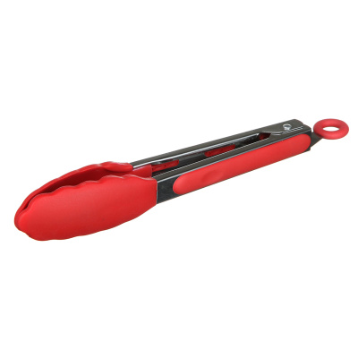 Щипцы кондитерские силиконовые Kitchen Ware 23 см (MH-2994) (Красный)