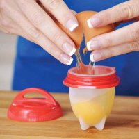 Набор силиконовых форм для варки яиц без скорлупы Silicone Egg Boil 6 шт (10602)