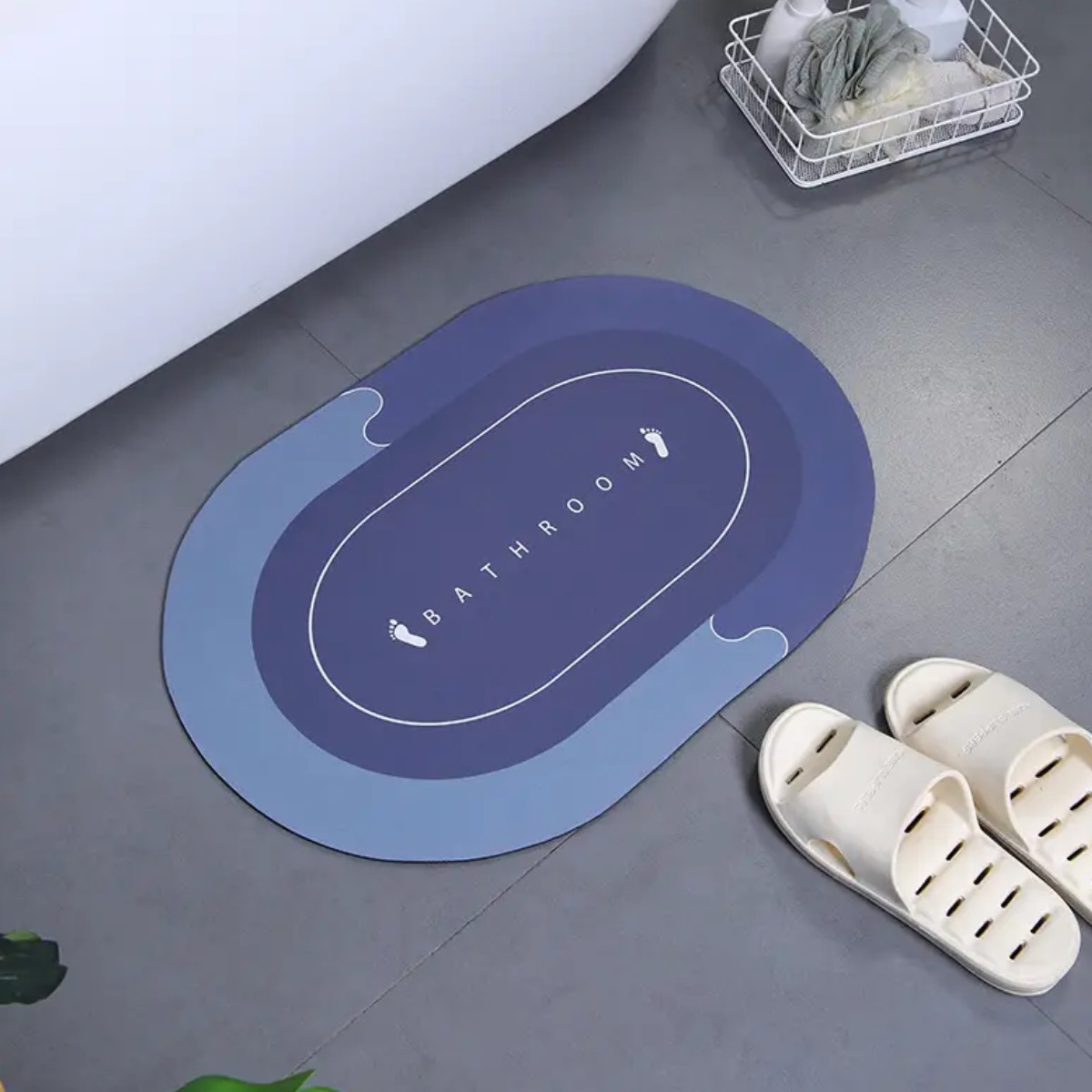 Коврик суперпоглощающий для ванной комнаты Bathroom 40 х 60 см (R30939)