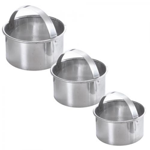 Кольца для салата STENSON 3 шт 3.5 х 9 см (11710)